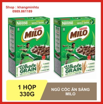 Combo 2 hộp Ngũ cốc ăn sáng Nestlé Milo