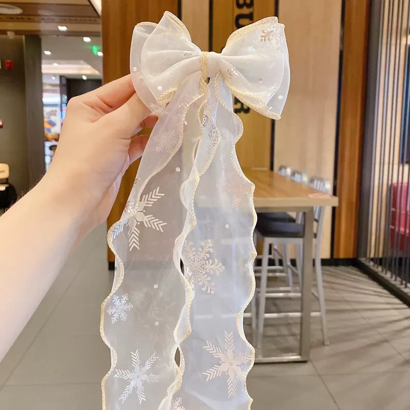 Kẹp Tóc Hình Nơ Nhiều Lớp Thời Trang Hàn Quốc Cho Nữ