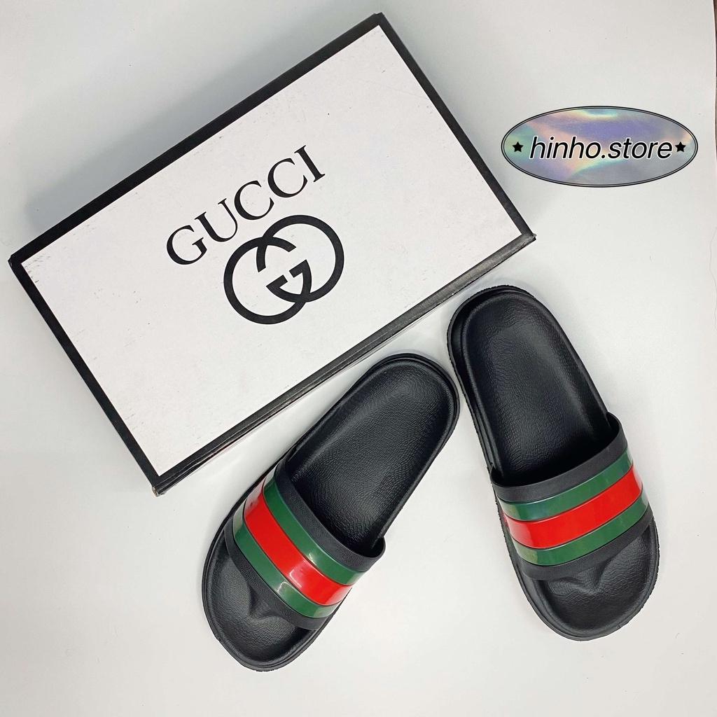 ✙❀ dép lê bảo bình dép gucci quai quang full box với giá sốc full size cả nam và nữ
