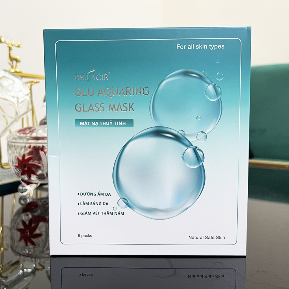 Mặt Nạ Thủy Tinh Căng Bóng Glutathione của Dr.Lacir Cấp ẩm, dưỡng trắng và giúp da căng bóng