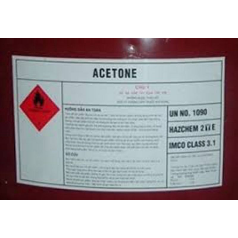 Acetone, axeton, chất tẩy rửa dùng trong tẩy rửa sản xuất keo, tẩy rửa nhựa composite, tẩy rửa móng tay,tẩy rửa hóa chất.