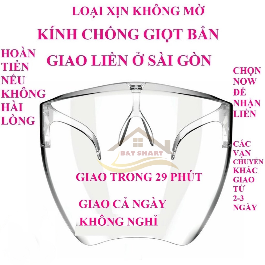 Kính chống giọt bắn , kính bảo hộ trong suốt an toàn không mờ hàng