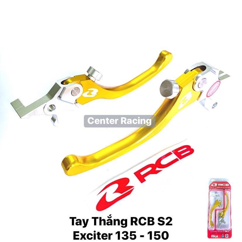 Tay thắng RCB S2 2020 cho xe Exciter 135 - 150 Màu Vàng