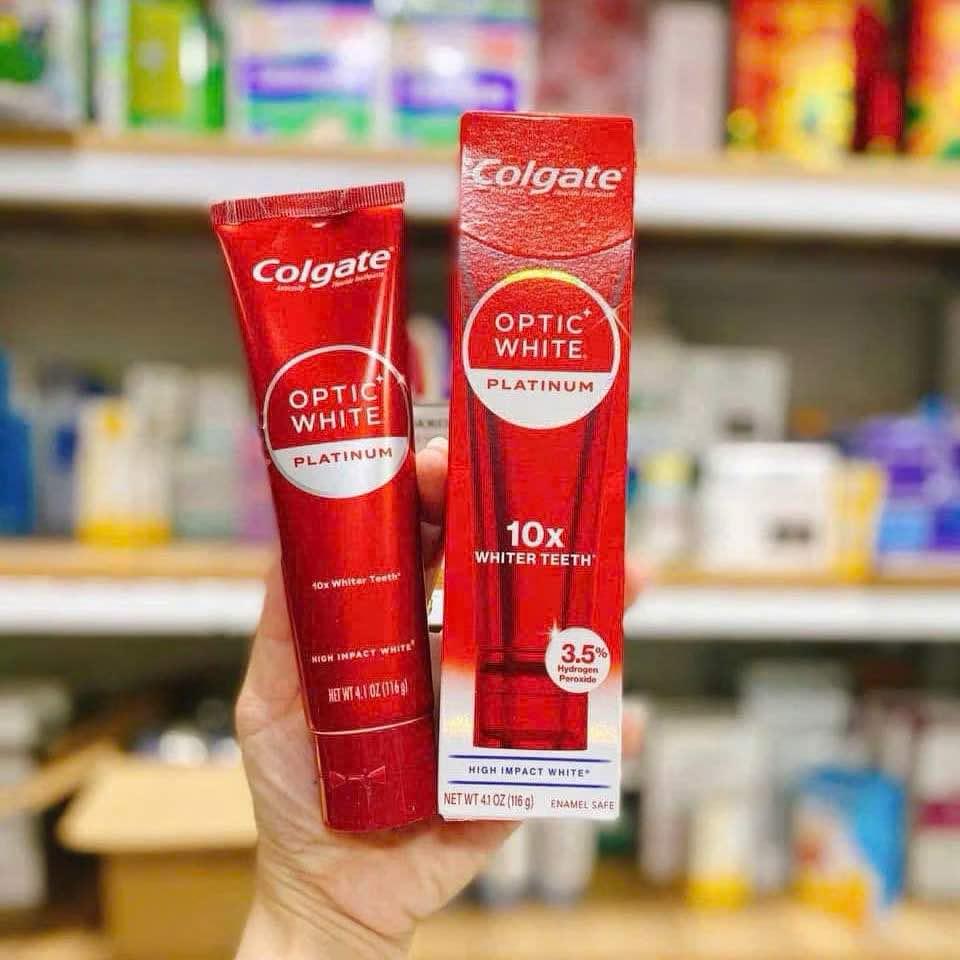 BAO BÌ MỚI - KEM ĐÁNH RĂNG CAO CẤP CỦA MỸ COLGATE OPTIC WHITE PRO SERIES 93G 116G  - CHÂT LƯỢNG HÀNG ĐẦU, SẢN PHẨM ĐẠT CHUẨN ĐƯỢC KHÁCH HÀNG ĐÁNH GIÁ CAO, ƯA CHUỘNG TRÊN THỊ TRƯỜNG MỜI KHÁCH YÊU TRẢI NGHIỆM