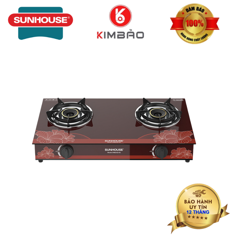 Bếp gas dương kính SUNHOUSE SHB2022-SG