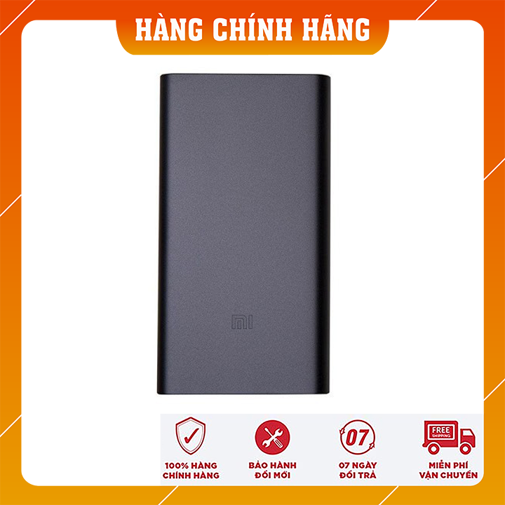 Sạc dự phòng Xiaomi 10000mAh gen 3 Pro - Bảo hành chính hãng 1 năm