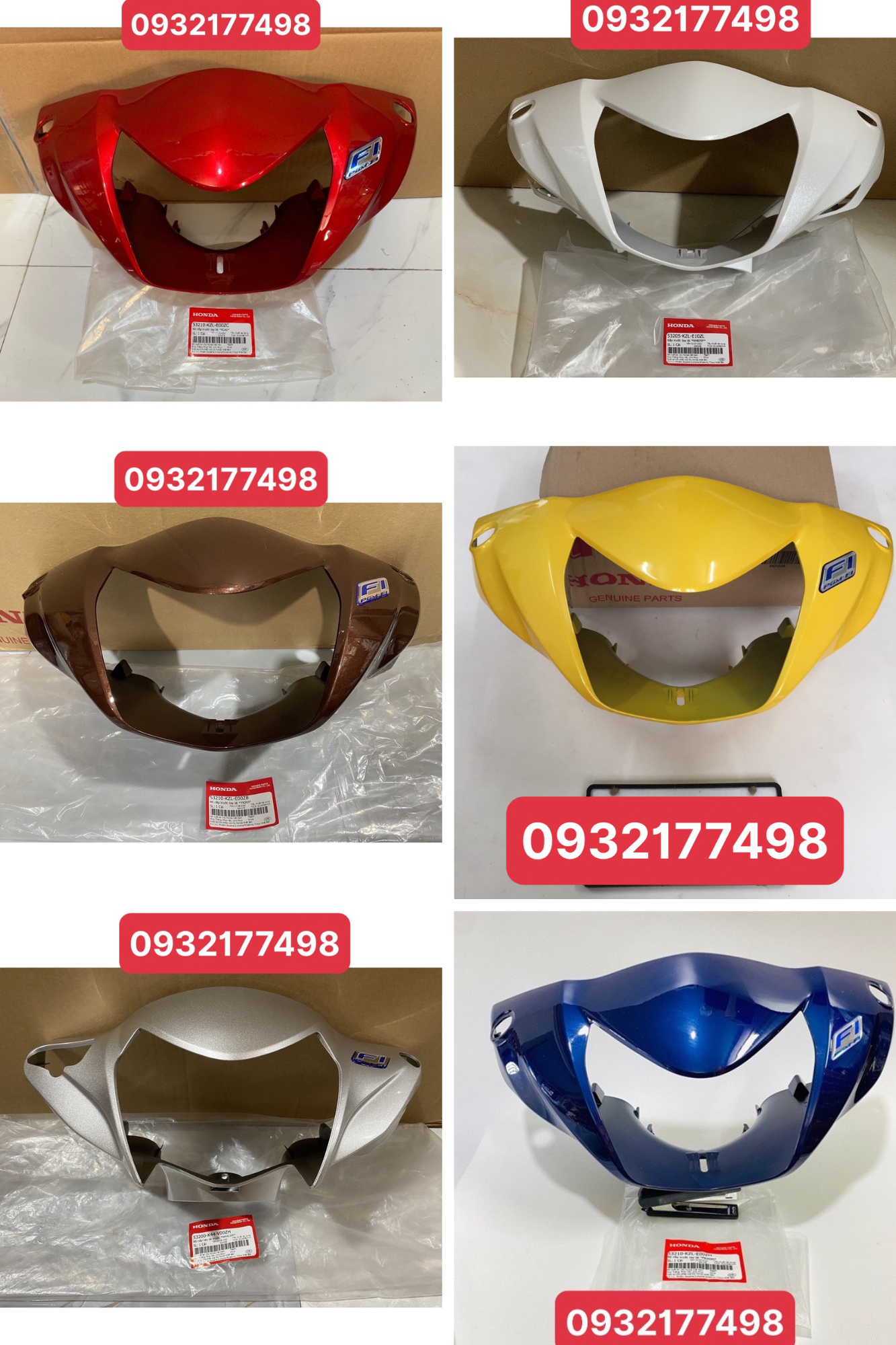 Nắp trước đầu đèn vision đời 2011,2012,2013