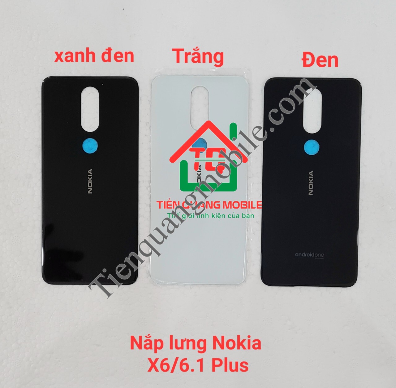 Nắp lưng nokia x6/ 6.1 plus