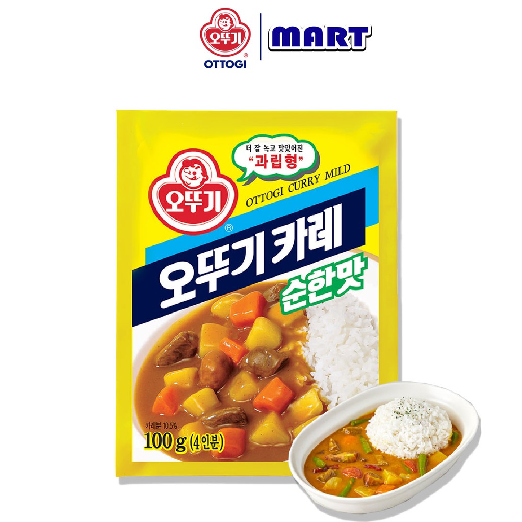 - Bột cà ri không cay Ottogi 100g