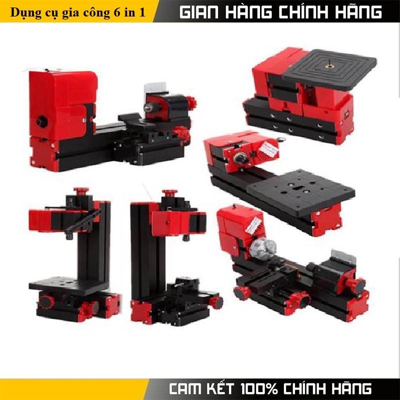 Bộ máy công cụ gia công 6 trong 1