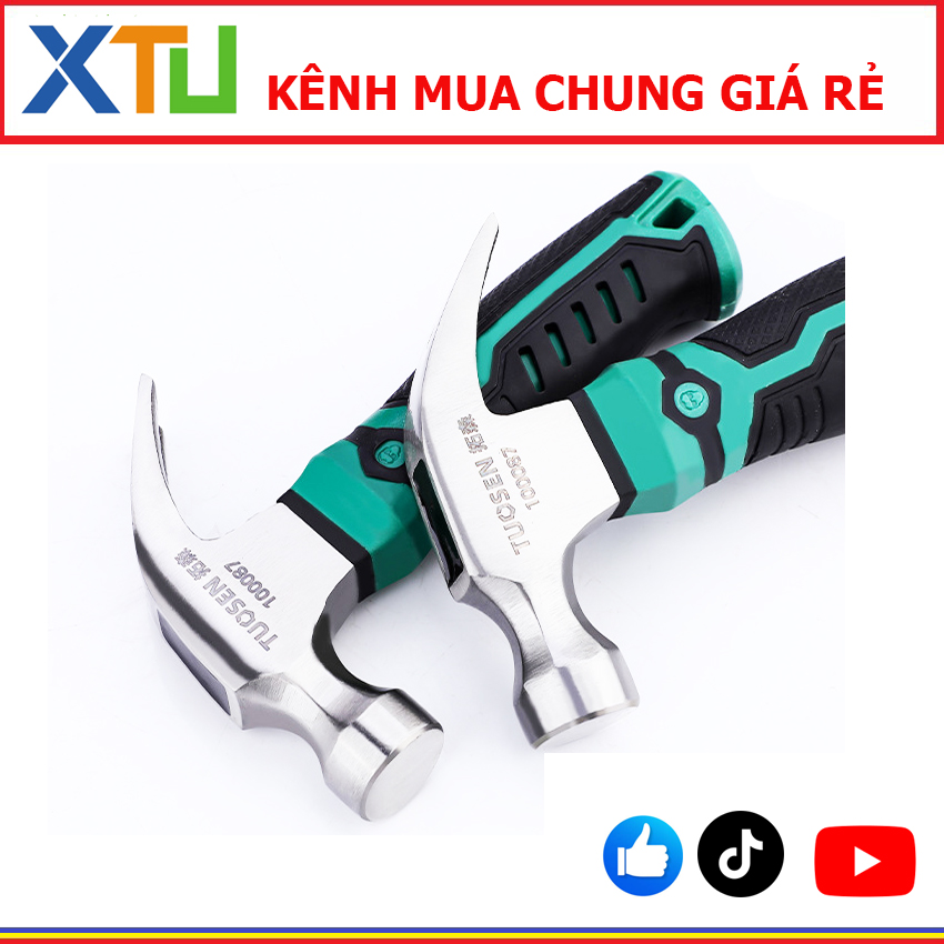 [Kênh XTU trợ giá]Búa lùn, búa mini cầm tay với chất liệu thép các bon Tuosen - Búa được Kênh XTU trợ giá - Số lượng có hạn