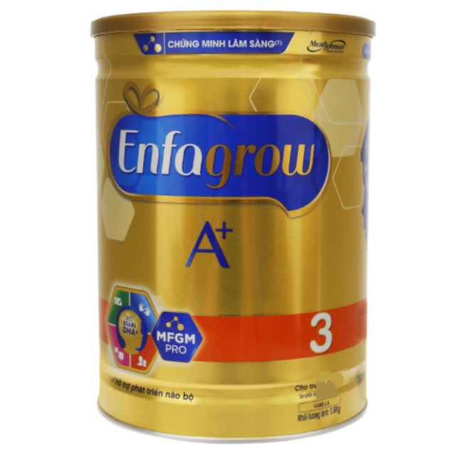 HCMSữa Enfagrow A+ số 3 lon 1.7kg 1-3 tuổi