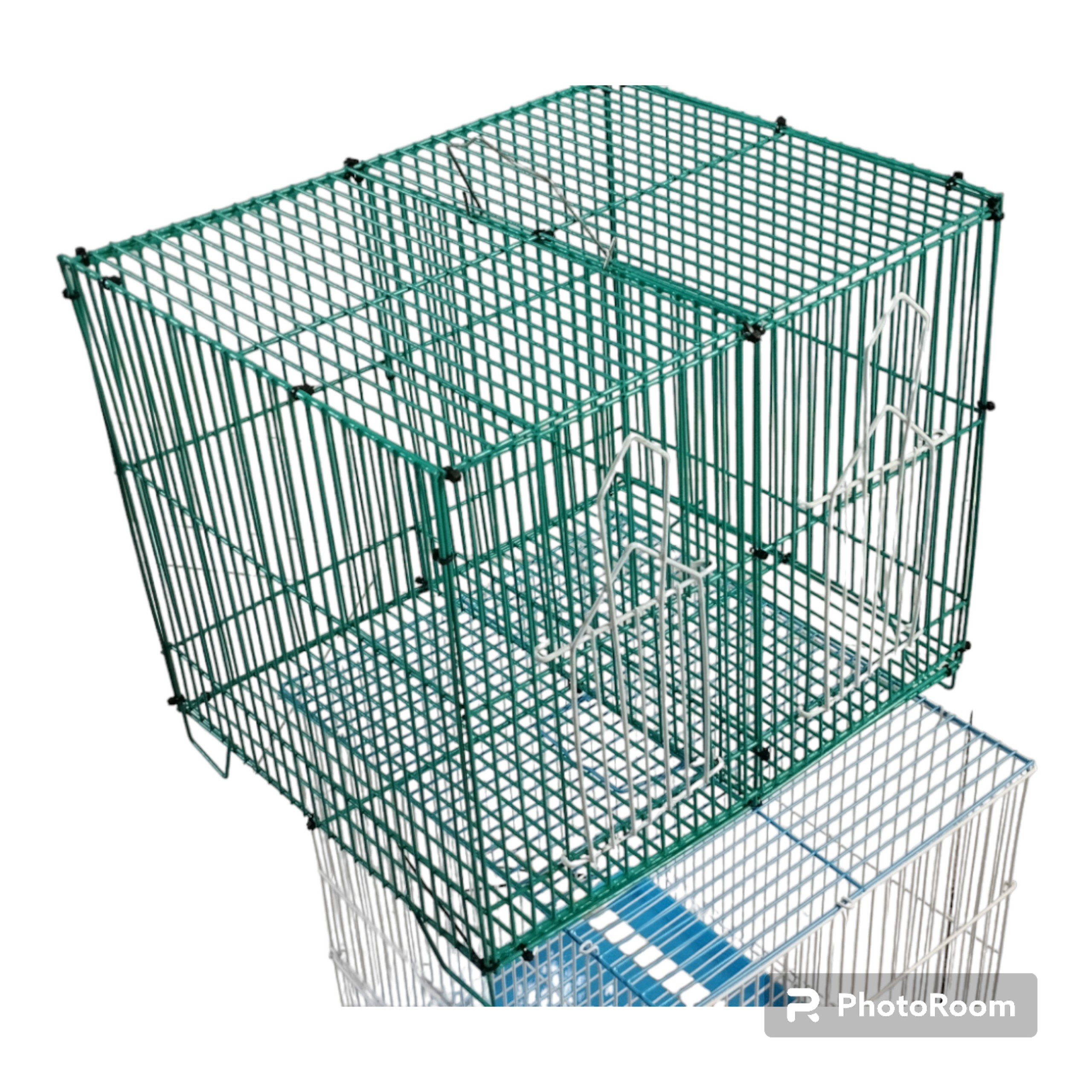 Lồng chim 2 ngăn Nuôi Chim Hút mật,ốc mít,Chim Sâu,Khuyên ,Lồng vuông Nuôi Nhiều Loại Chim, sóc, chuột