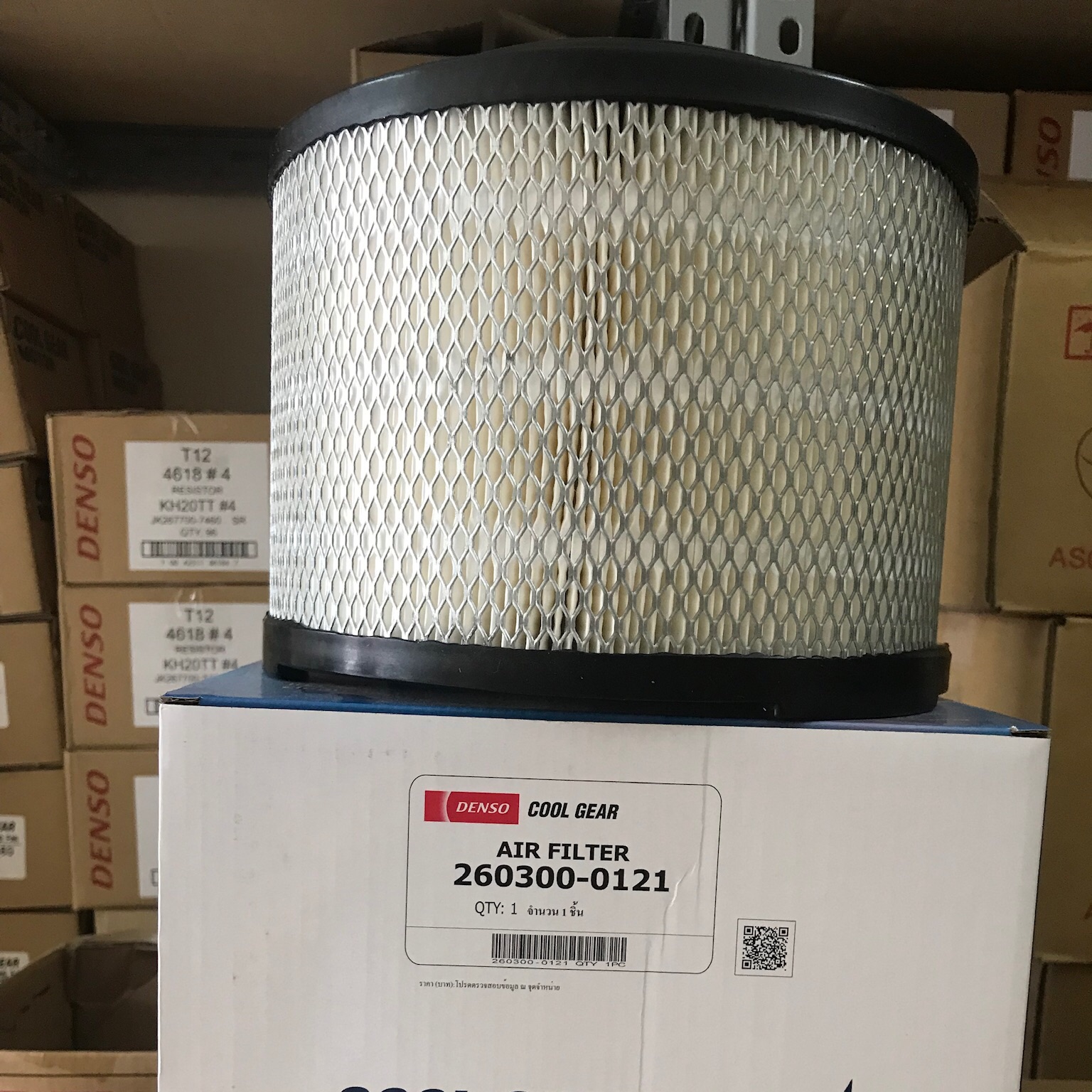 Lọc gió động cơ Denso cho xe ô tô Innova (2004-2015), Fortuner (2005-2015), Hilux (2004-2014)