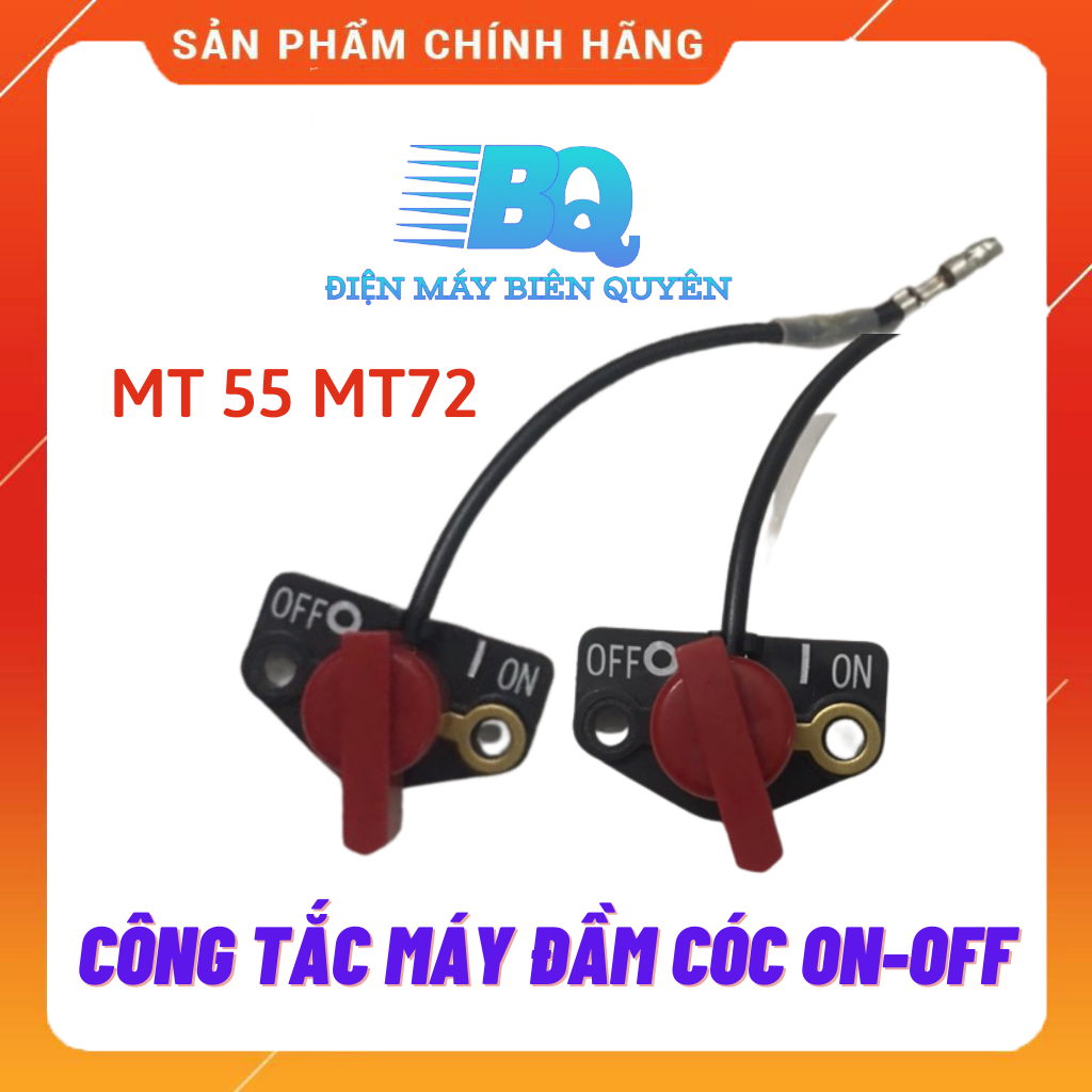 Công tắc tắt mở máy đầm cóc mikasa.mt55- mt72