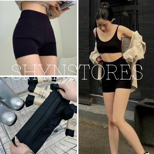 Quần short dancer dáng ngắn form ôm vải giãn siêu hot Shynstores
