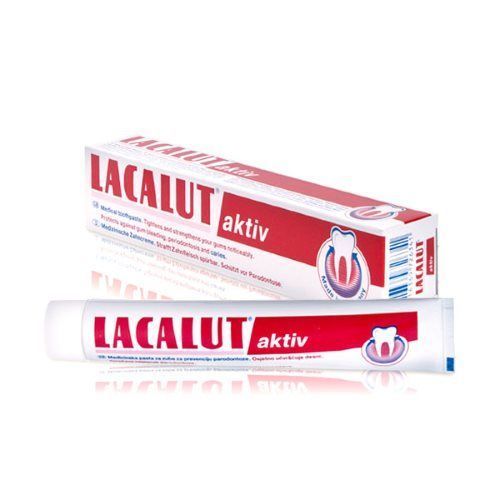 Kem đánh răng lacalut aktiv lakalut active tube 75ml germany