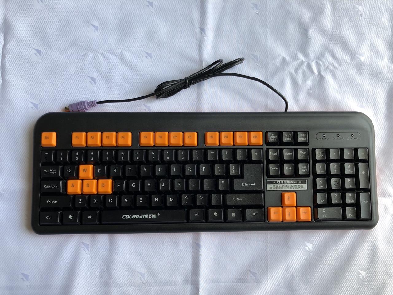 Bàn phím colorvis c87 cổng kết nối ps2