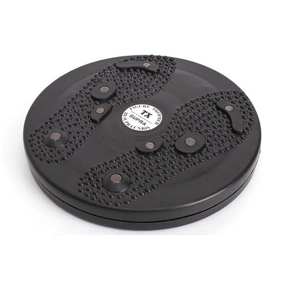 Bàn đĩa xoay eo nhựa giảm mỡ bụng massge bàn chân supra thanh xuân sports màu đen