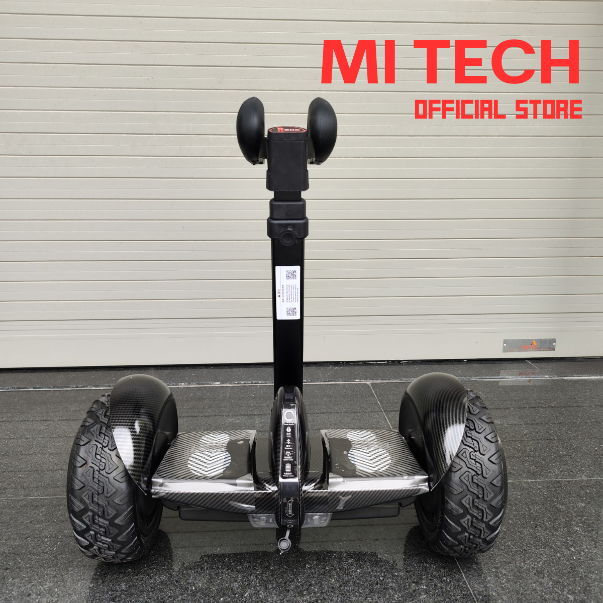 Xe điện cân bằng độ bánh mini robot 11 inch mitech xe điện cân bằng tay cầm bánh to