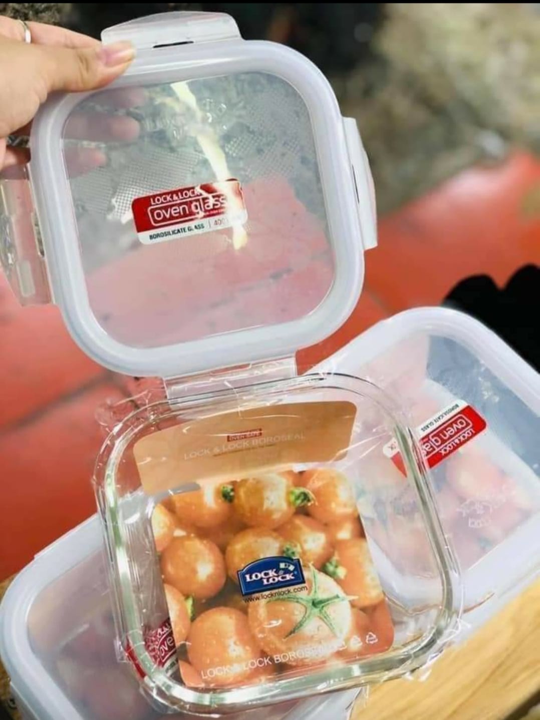 Hộp đựng thực phẩm Lock&Lock bằng thuỷ tinh LLG214 500ml giá rẻ vô địch