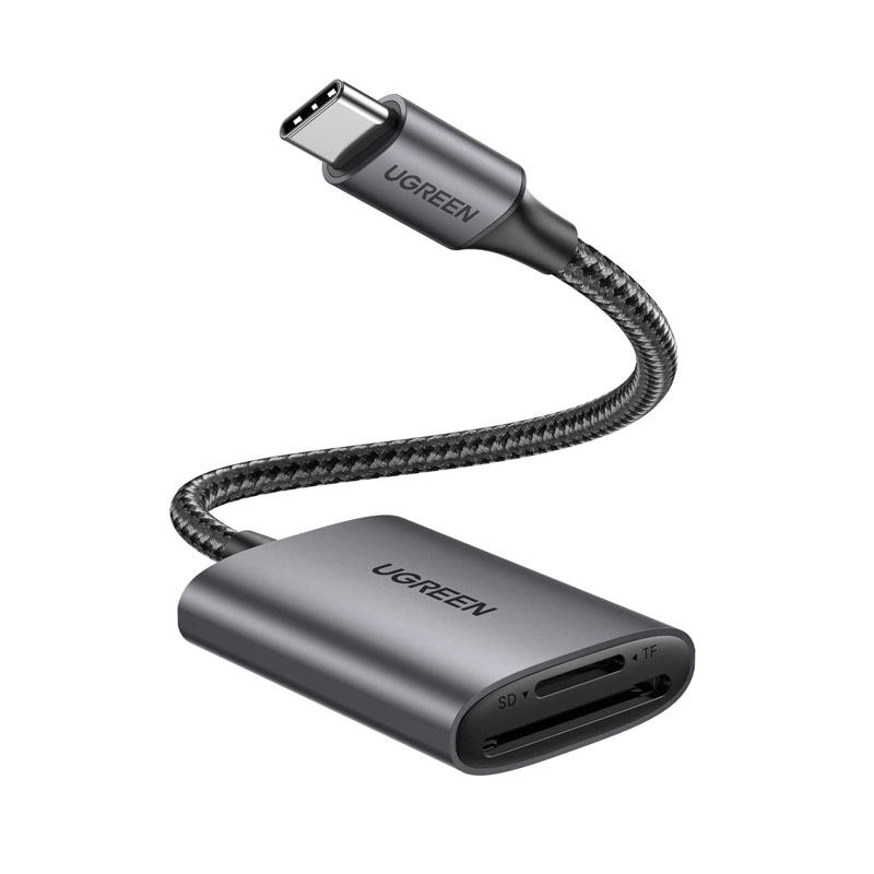 Đầu đọc thẻ sd/tf chuẩn usb type c ugreen 80888