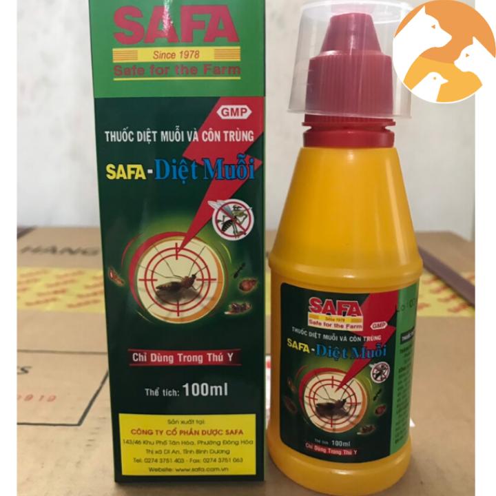 Thuốc diệt muỗi và côn trùng SAFA [100 ml]