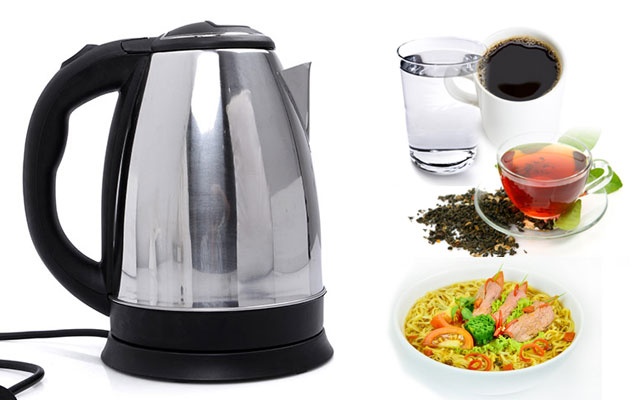 Ấm siêu tốc inox 1.8l a7580 hàng việt nam bảo hành 1 năm - bình đun siêu tốc 1500w cao cấp vỉ inox 304 siêu bền