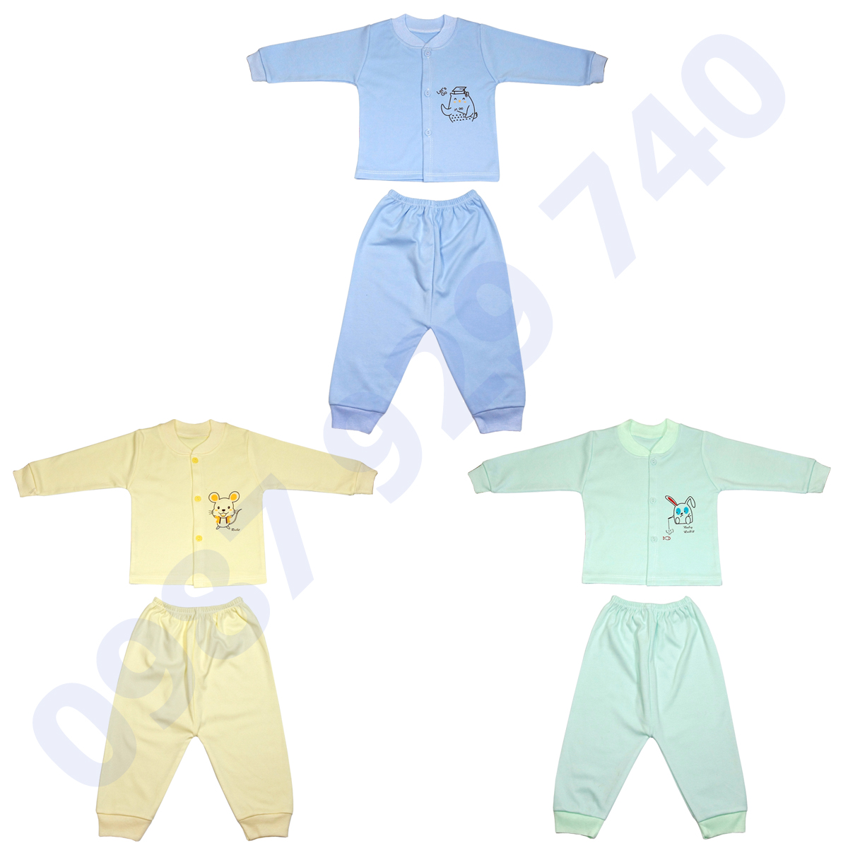 Combo 3 Bộ quần áo kẻ thu đông cao cấp chất nỉ mềm mịn cho bé trai bé gái từ 3-13kg - 3BNK bộ quần áo cho bé quần áo thu đông cho bé - 3BNK