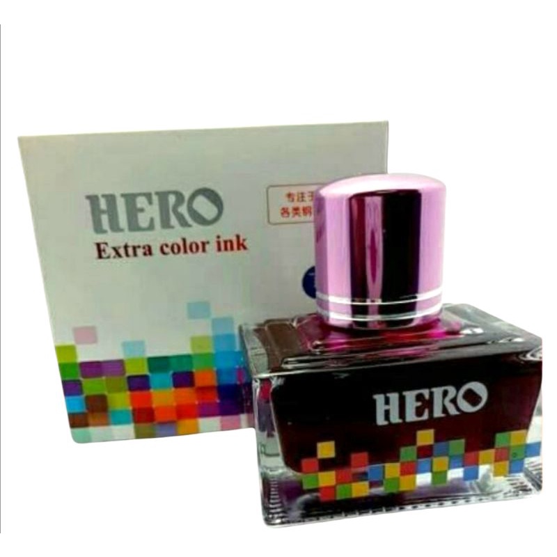 Mực tím Hero cao cấp - Mực nhanh khô - không lắng cặn