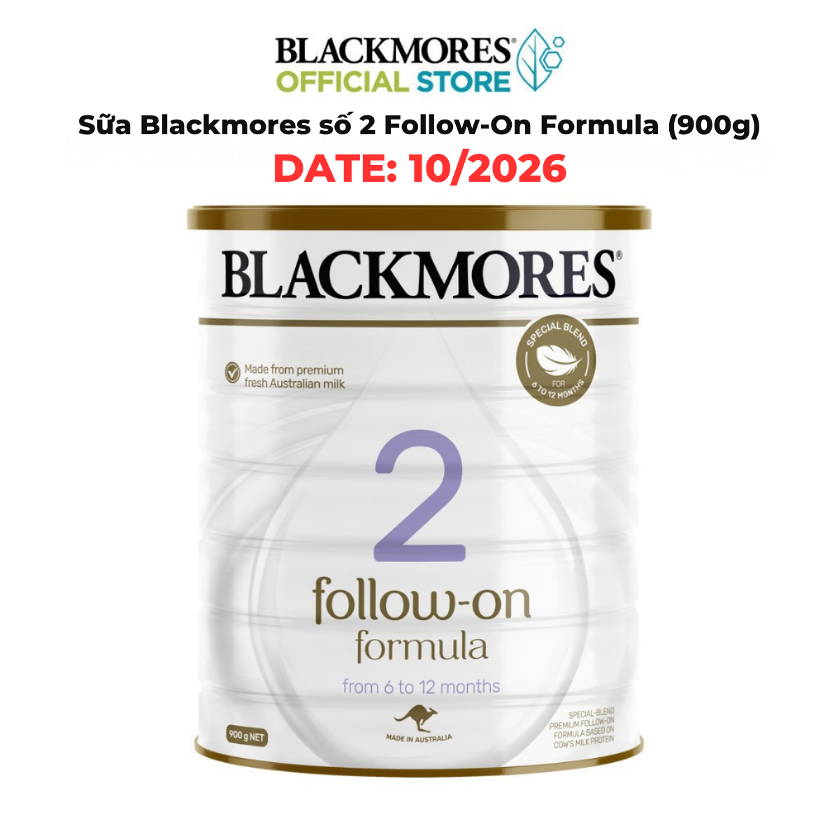 Blackmores Milk No. 2 Follow-On Formula (900g) - 2