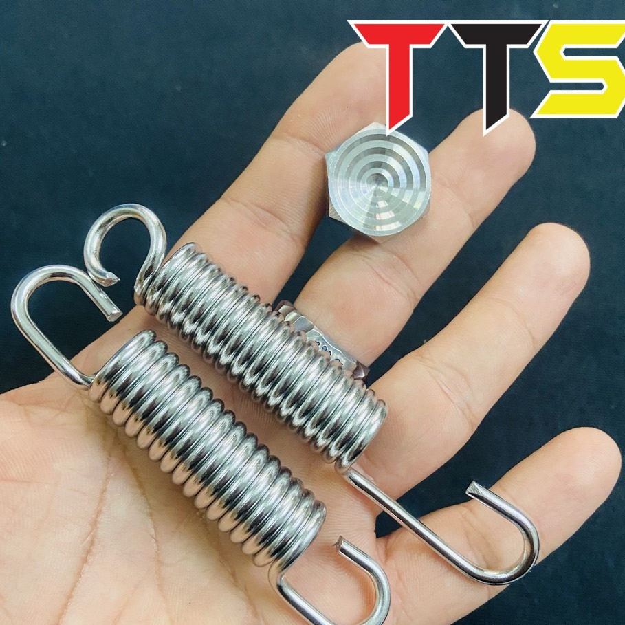 [HCM]Lò xo chống nghiêng chống đứng ốc chống nghiêng inox 304 sáng bóng bao rỉ sét trọn đời