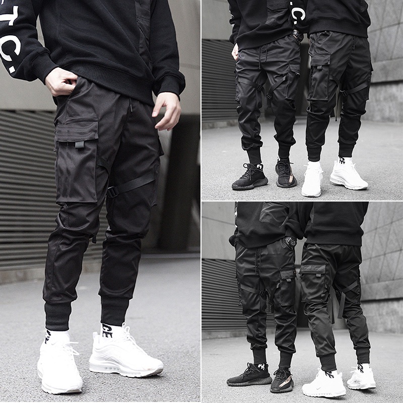Quần jogger kaki nam nữ túi hộp phong cách