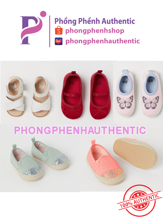 Giày HM Kid Girl vợt sale Authentic - Giày bé gái