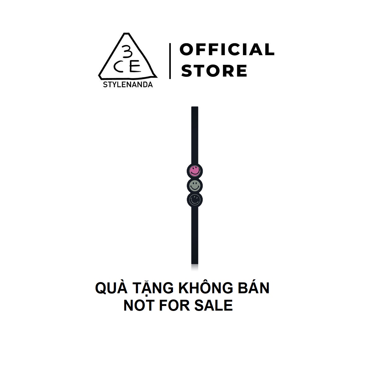 Dây đeo tay 3ce x smiley strap