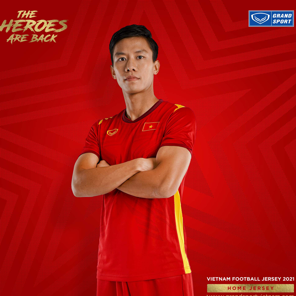 Áo Thi Đấu Sân Nhà Đội Tuyển Việt Nam 2022 Grand Sport