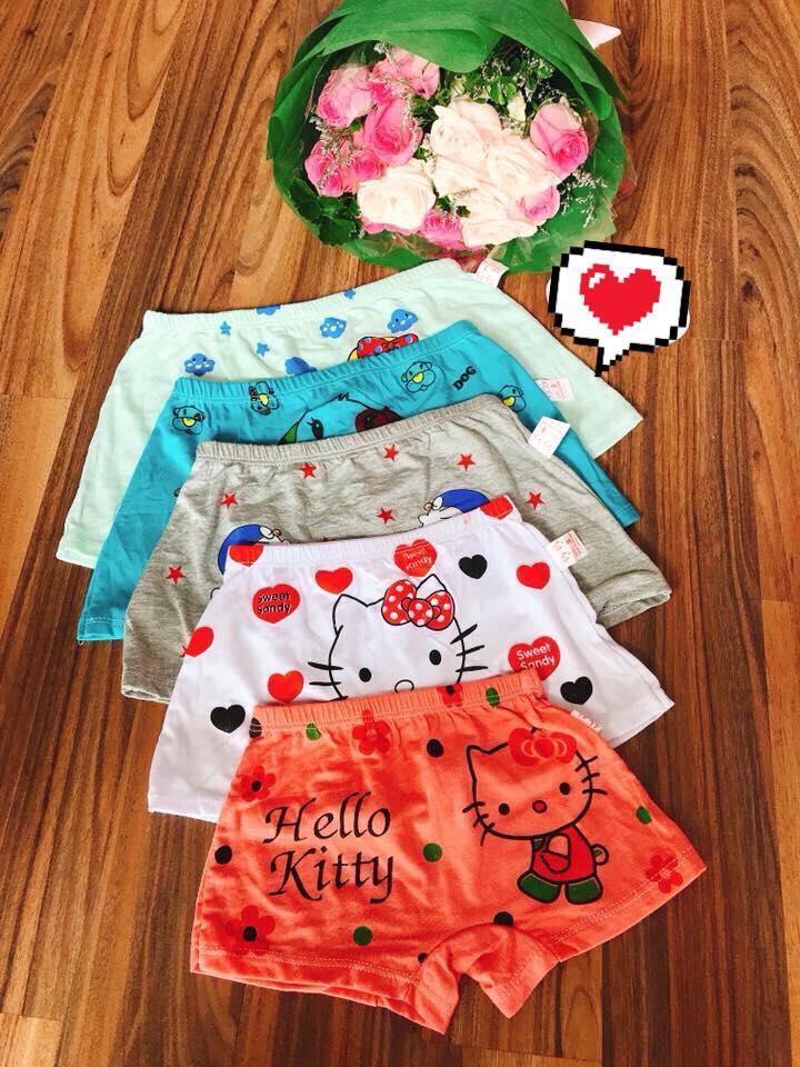 [HCM]QUẦN LÓT ĐÙI BÉ GÁI TỪ 5KG-40KGVẢI XUẤT ĐẸPNHIỀU MÀU