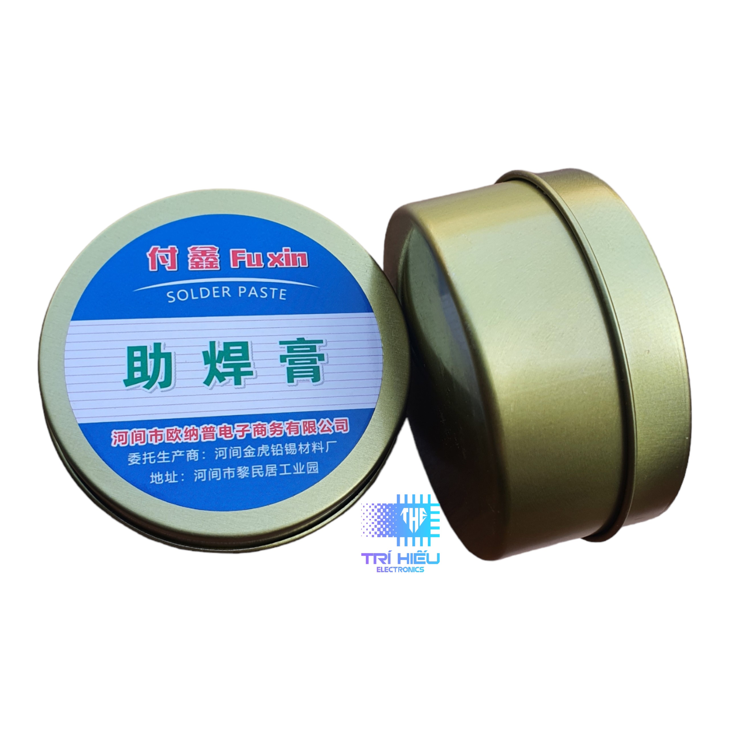 Mỡ trợ hàn cell pin hỗ trợ hàn mạch siêu bám dính, hộp nhôm 100g