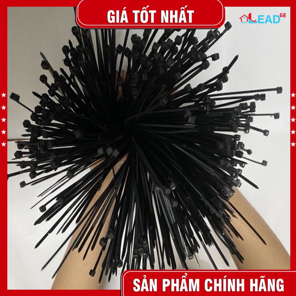 100 dây thít đen ,dây rút nhựa Jingda