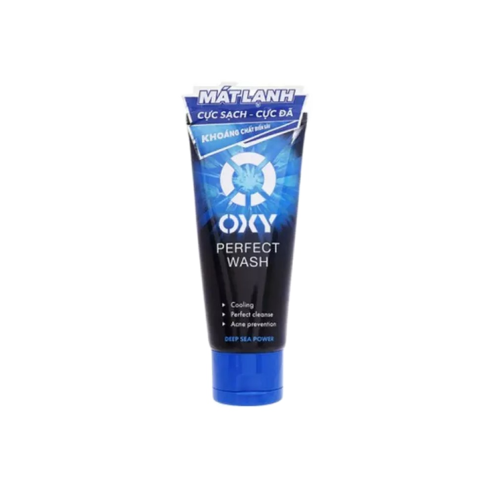 Sữa rửa mặt sạch bã nhờn ngừa khuẩn mụn oxy perfect wash