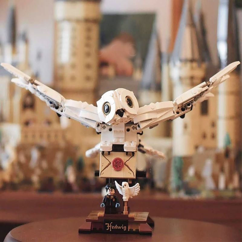 Mô hình lắp ráp Cú Hedwig của Harry Potter cao cấp E1325