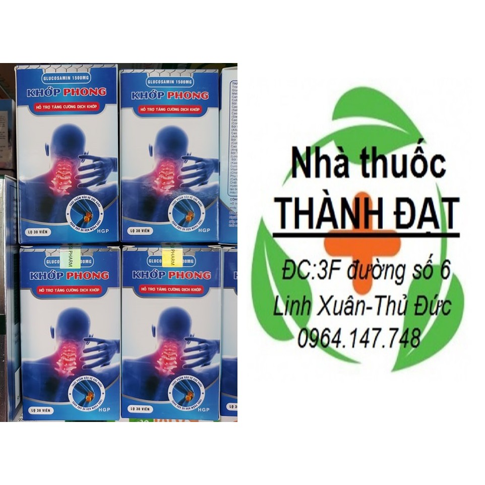 Khớp phong viên uống hỗ trợ đau xương khớp lọ 30 viên, cam kết hàng đúng mô tả, chất lượng đảm bảo an toàn đến sức khỏe người sử dụng