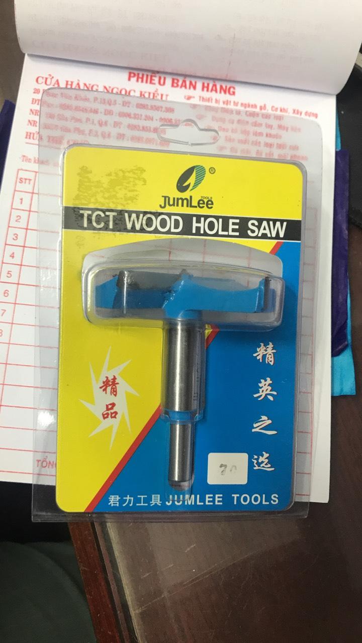 Mũi khoét lỗ gỗ 70mm jumlee giá bán 1 cây