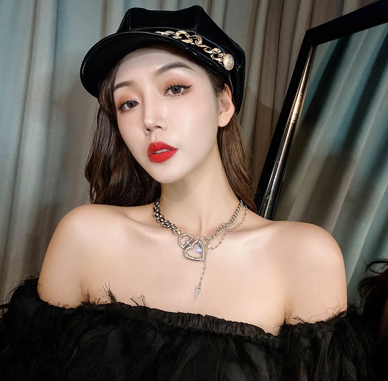 [HCM]Vòng cổ Bell Mew khóa hình tim phong cách ngôi sao - VC66