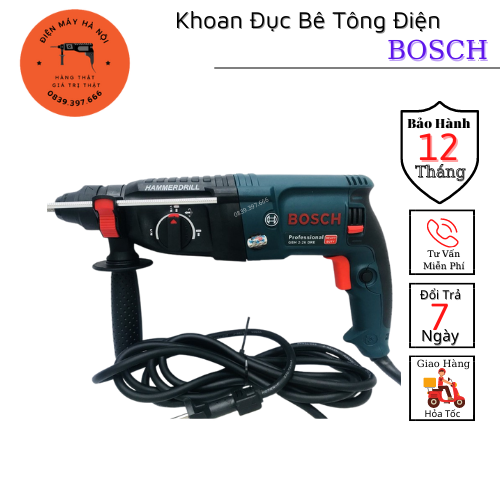 Máy Khoan Đục Bê Tông 3 Chế Độ 2 - 26 DRE Cam kết 100% Ruột Đồng Máy Khỏe Chạy Êm Bền Hàng Loại 1