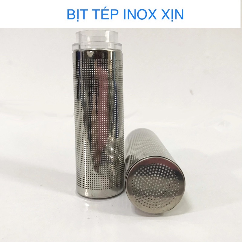 Bịt tép inox 304 siêu xịn Fi12-Fi6 cho bể cá bể tép- Bịt tép inox