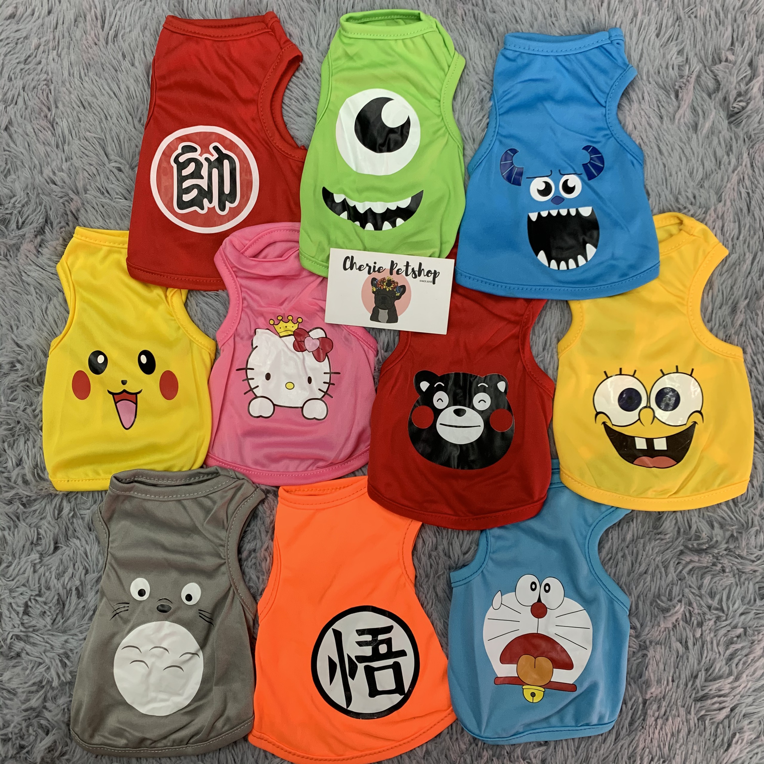 [HCM]SALE SOCK 20K Áo thú cưng chó / mèo mùa hè 2020 (GIAO MẪU/MÀU NGẪU NHIÊN)