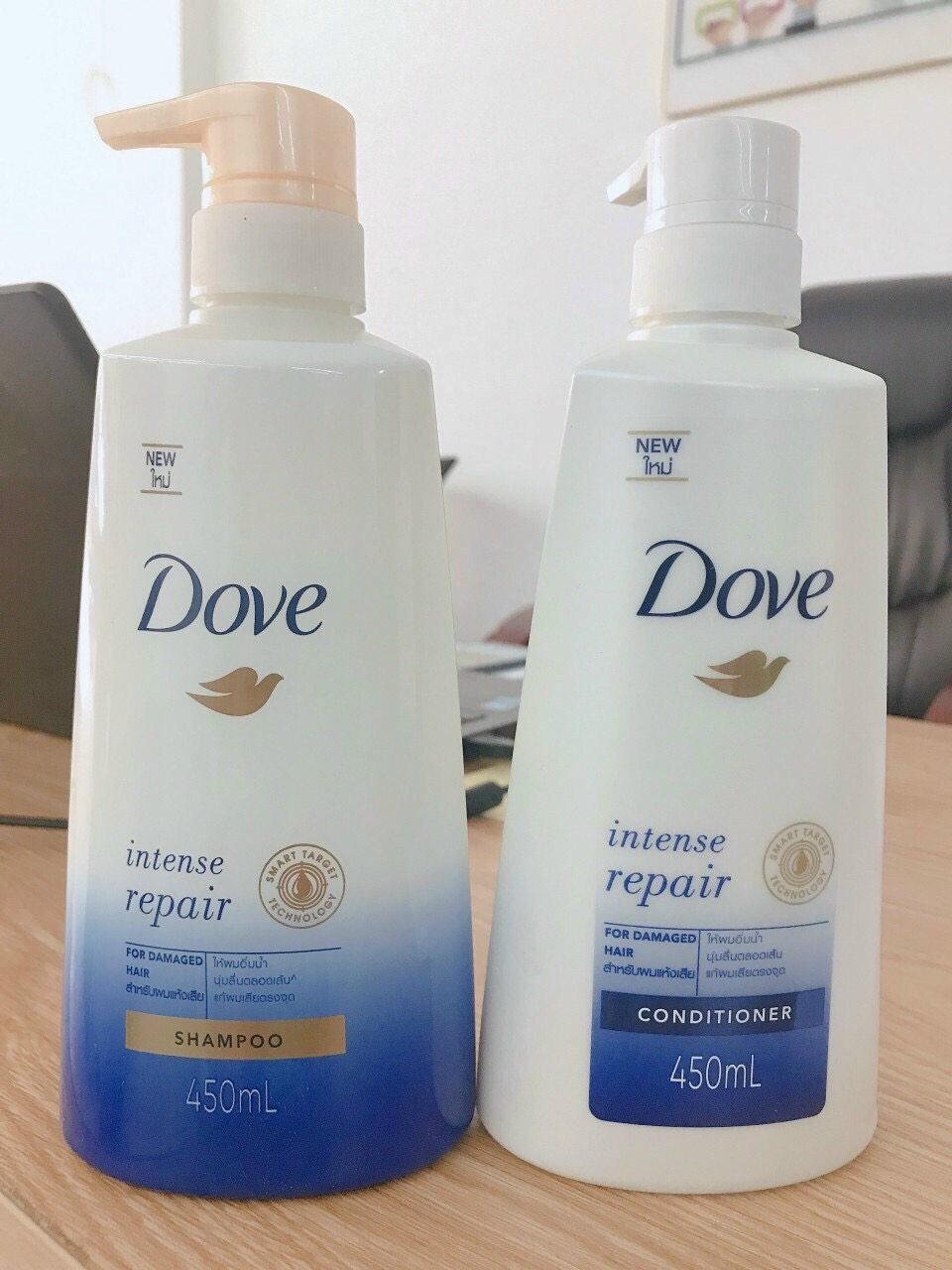 Dầu gội dove thái lan phục hồi hư tổn 450ml