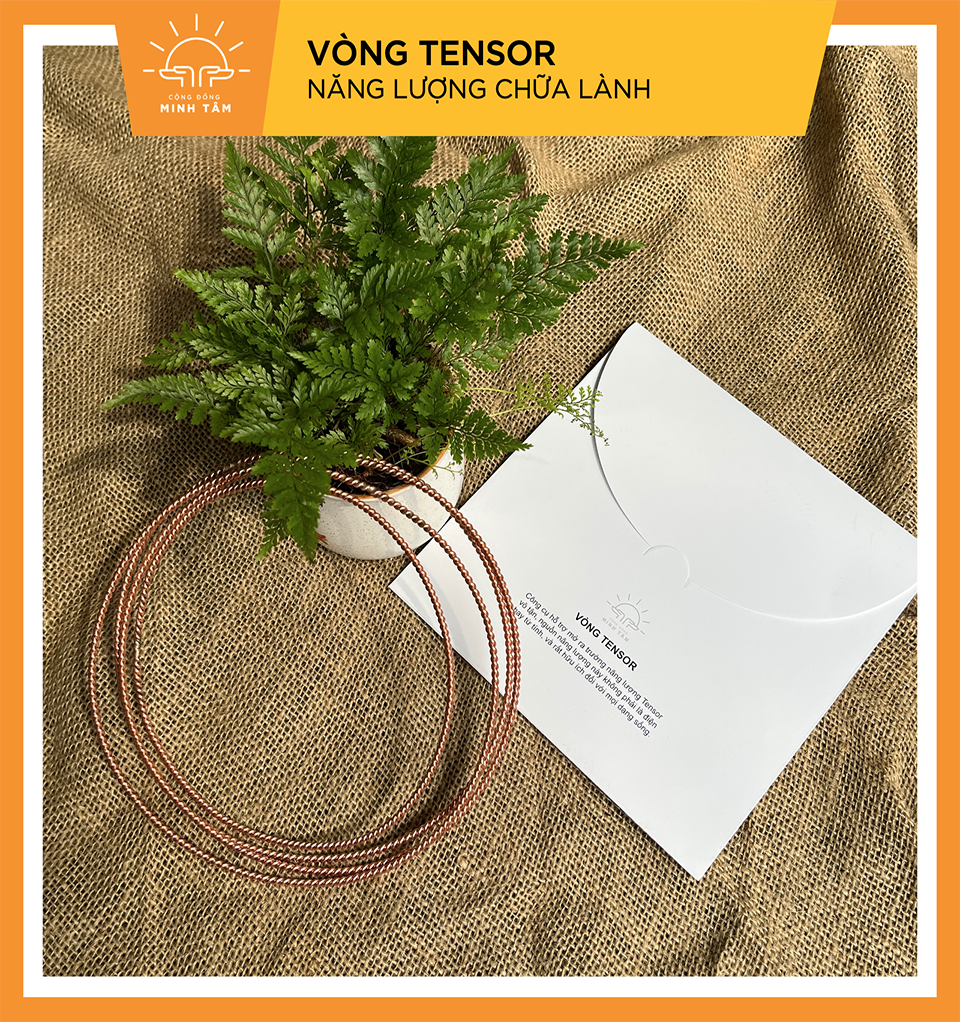 Vòng năng lượng hỗ trợ, thiền tensor - Bộ 2 vòng | Cộng đồng Minh Tâm