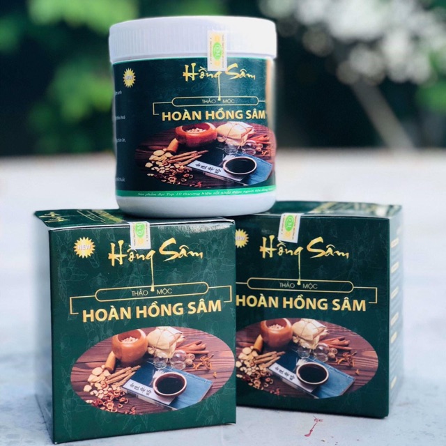 Tăng cân đông y Hồng Sâm QM